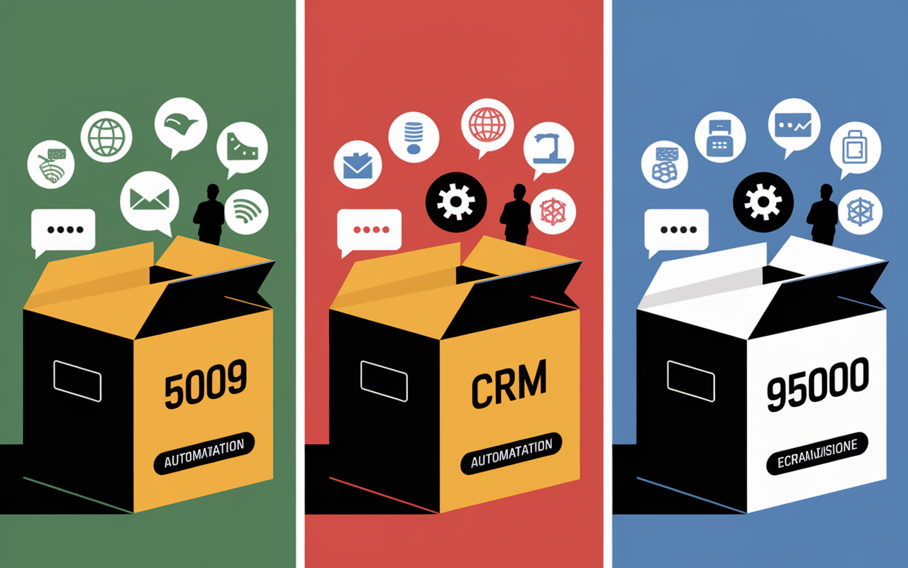 Tableau email CRM automatisation ActiveCampaign 2025