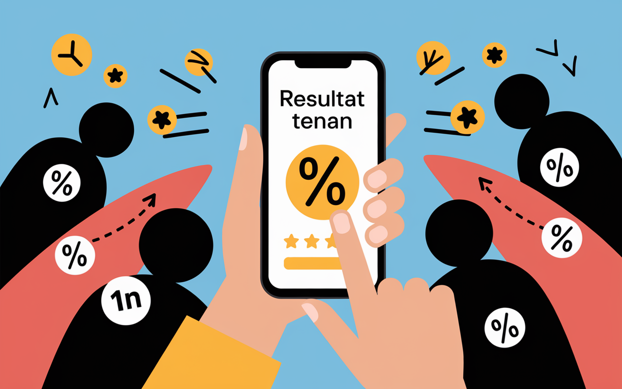 anonymat sondage sur Snapchat avec pourcentages sécurité