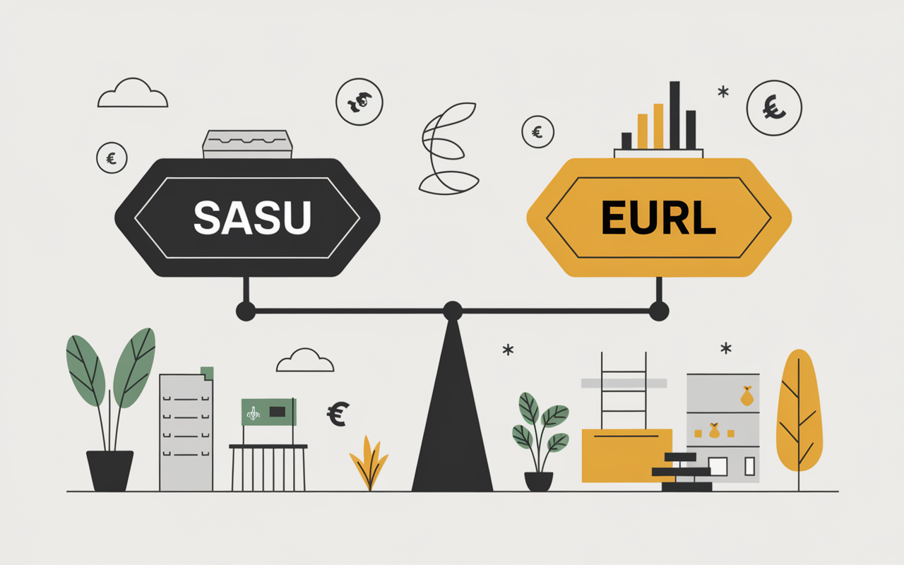 Choisir le statut SASU ou EURL pour une holding individuelle en 2025