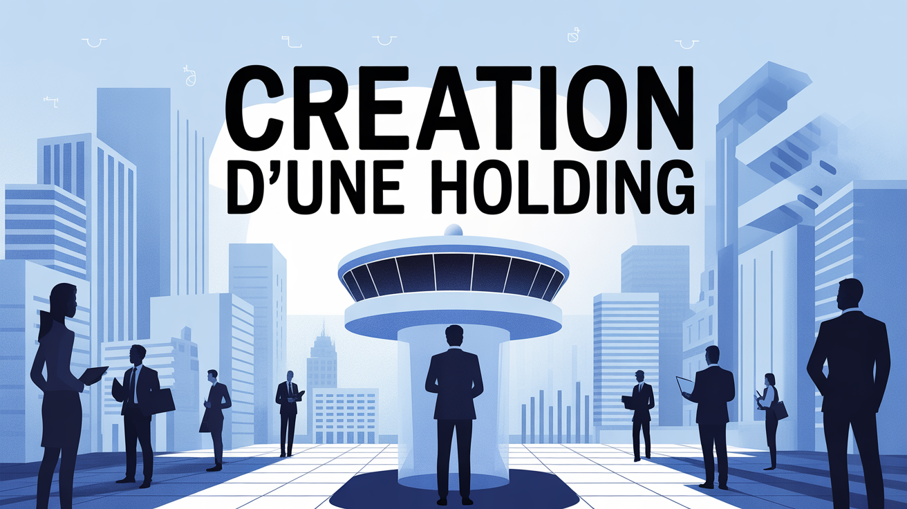 tour de controle stylisee creation d une holding seul