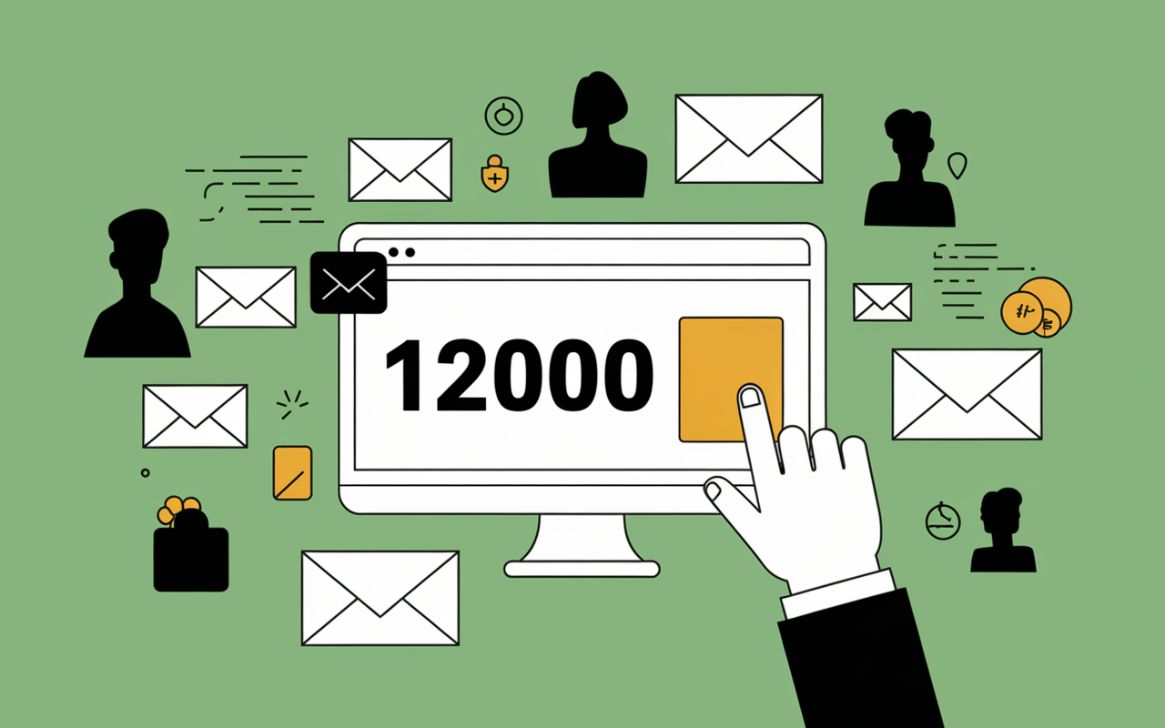 Interface MailerLite plateforme emailing sécurisée