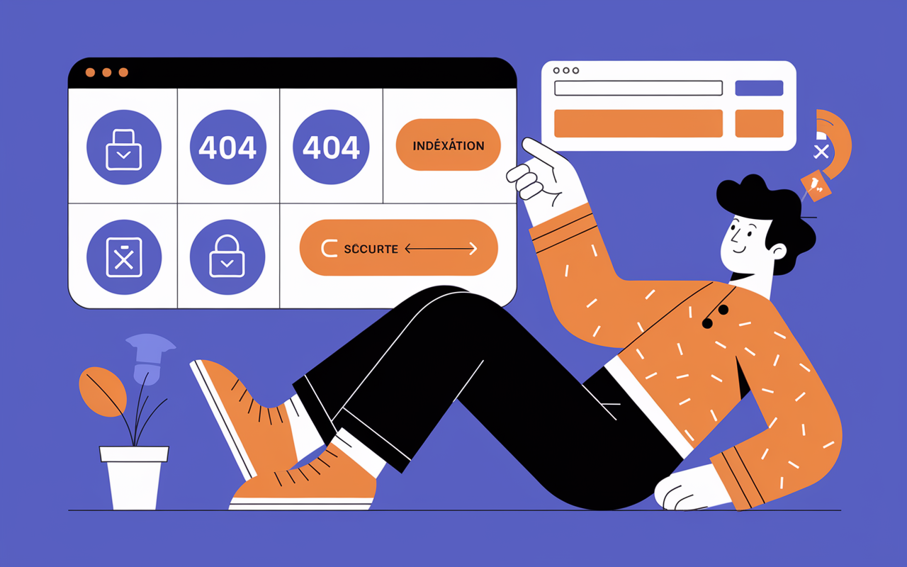 Outils webmaster notifications erreurs 404, correctifs rapides