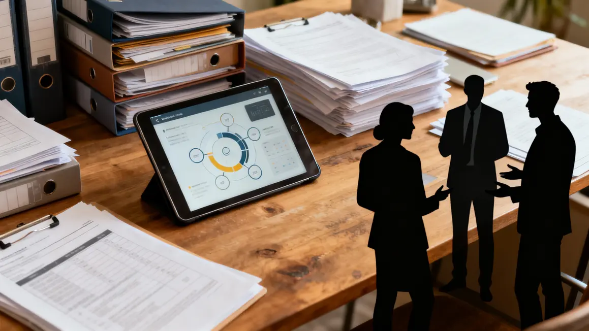 Entrepreneurs collaborant autour d'outils Business Mag Entreprendre