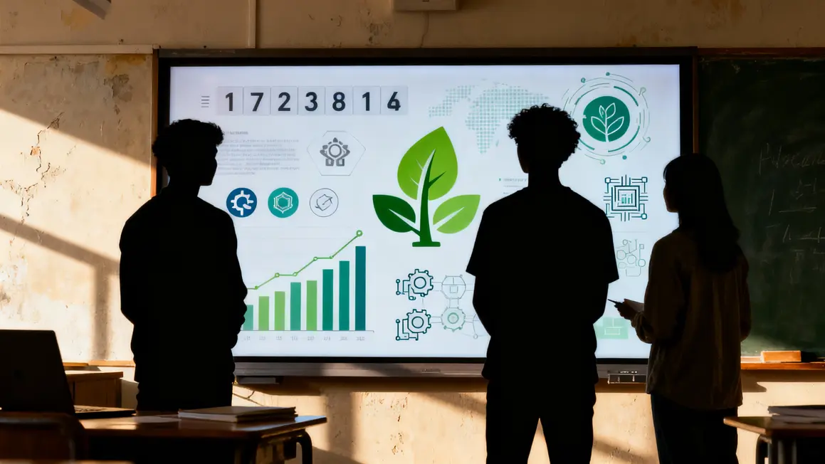 tableau interactif digital ecologie