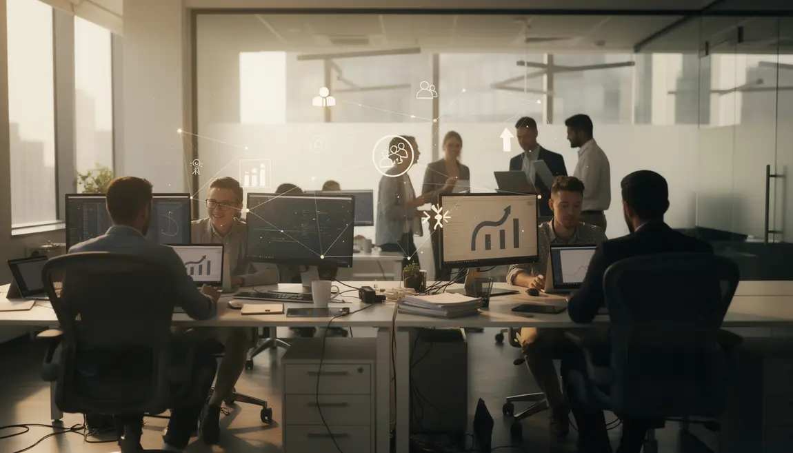 bureau professionnel social selling LinkedIn collaborateurs