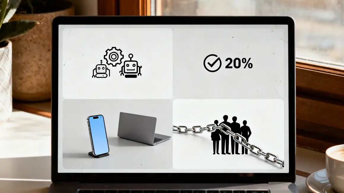 Visuel des bénéfices SaaS sur mesure en entreprise