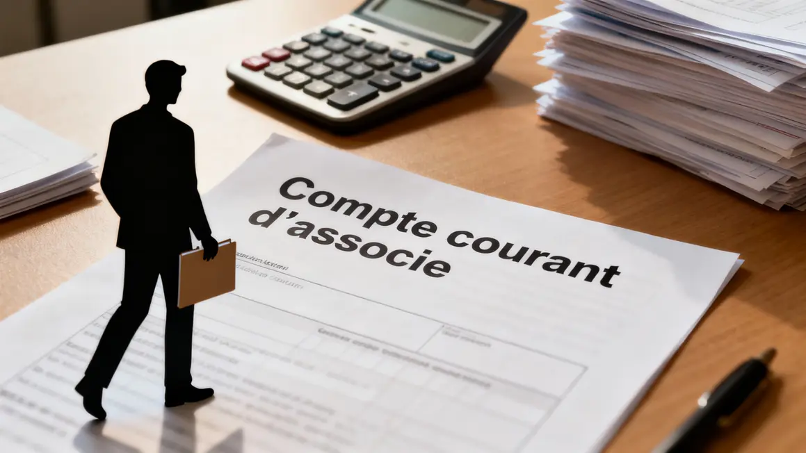 Table comptable compte courant d'associé