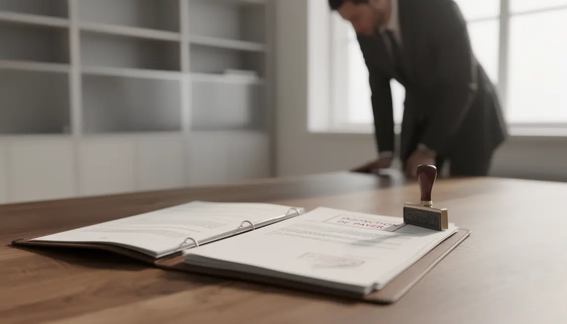 bureau huissier dossier injonction de payer