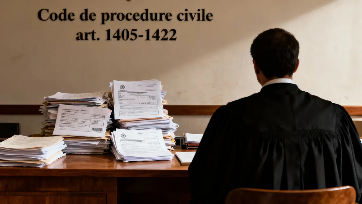tableau documents code procedure civile injonction de payer