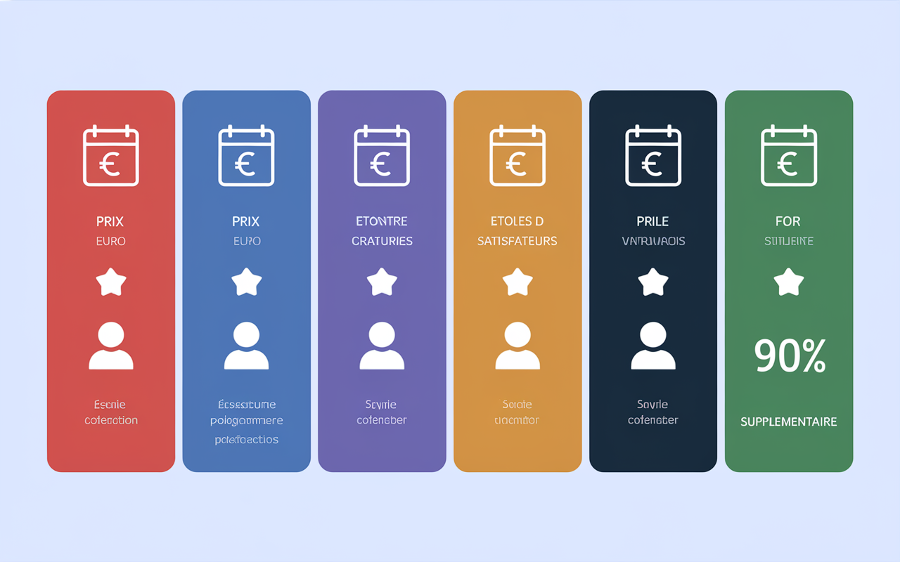 Infographie comparatif outils collaboratif