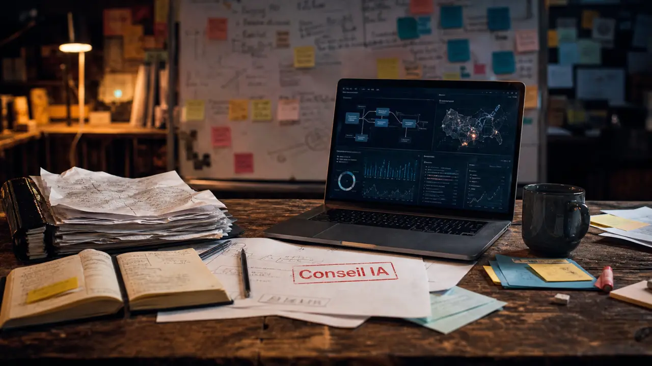 Conseil en intelligence artificielle : valeur mesurable, tableau de bord IA